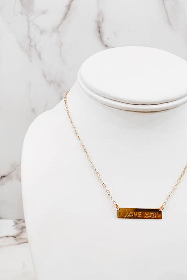 I Love You To The Moon + Back Necklaces